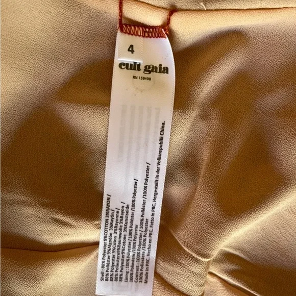 CULT GAIA Mackenzie Corded Sienna Lace Blazer Jacket Sz 4 Amended Buttons - Picture 9 of 11